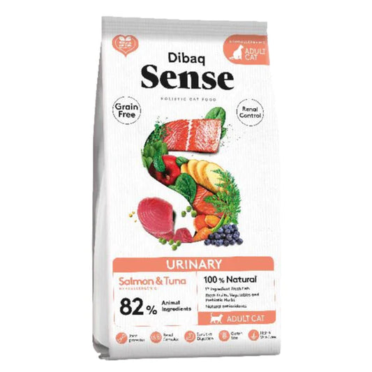 Dibaq Sense Grain Free Urinary - Pienso salmón y atún para gatos