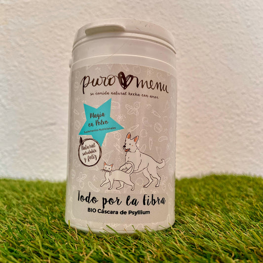 Todo por la Fibra (Cáscara de Psyllium BIO), 150g - Puromenu