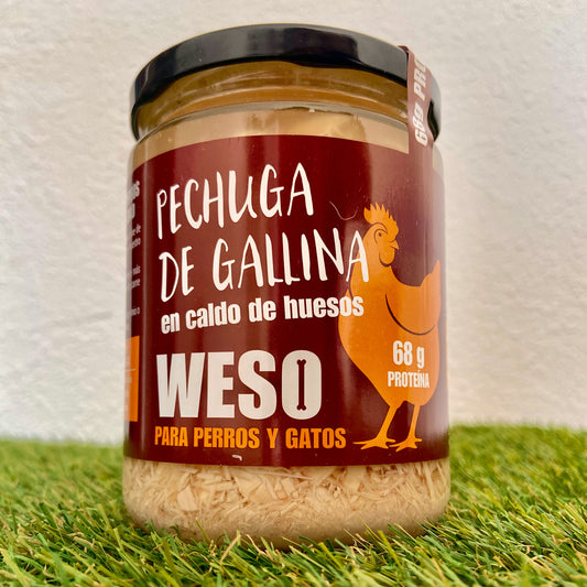 Pechuga en caldo de huesos - Weso